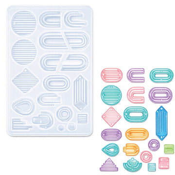 Candle & Resin Silicone Mould Jewellery Pendant JSND48 l Pack of 1