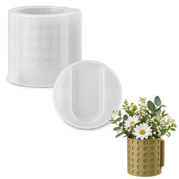 Candle & Resin Silicone Mould Jar Candle Pot JSND81 l Pack of 1