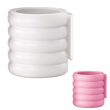 Candle & Resin Silicone Mould Jar Candle Pot JSND83 l Pack of 1
