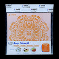 Mandala Pattern Stencil 12x12 Inch Design 1 angle 2
