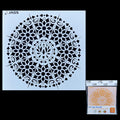 Mandala Pattern Stencil 12x12 Inch Design 4
