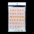Alphabet Letter Stencil 4x7 Inch Design No 1 angle 2