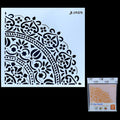Mandala Design Stencil 8x8 Inch Design 1