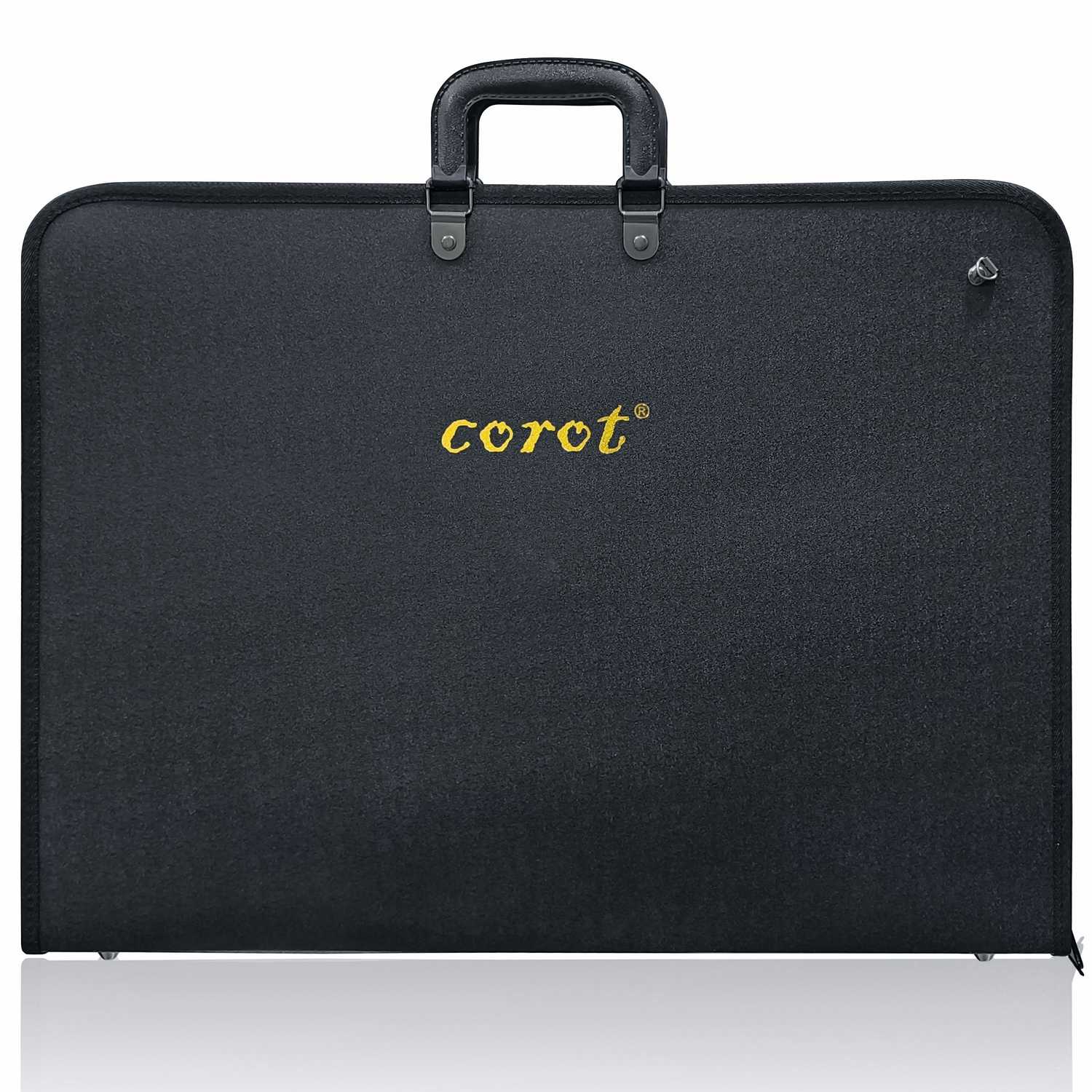 Corot Black Drawing Portfolio Bag 55x40