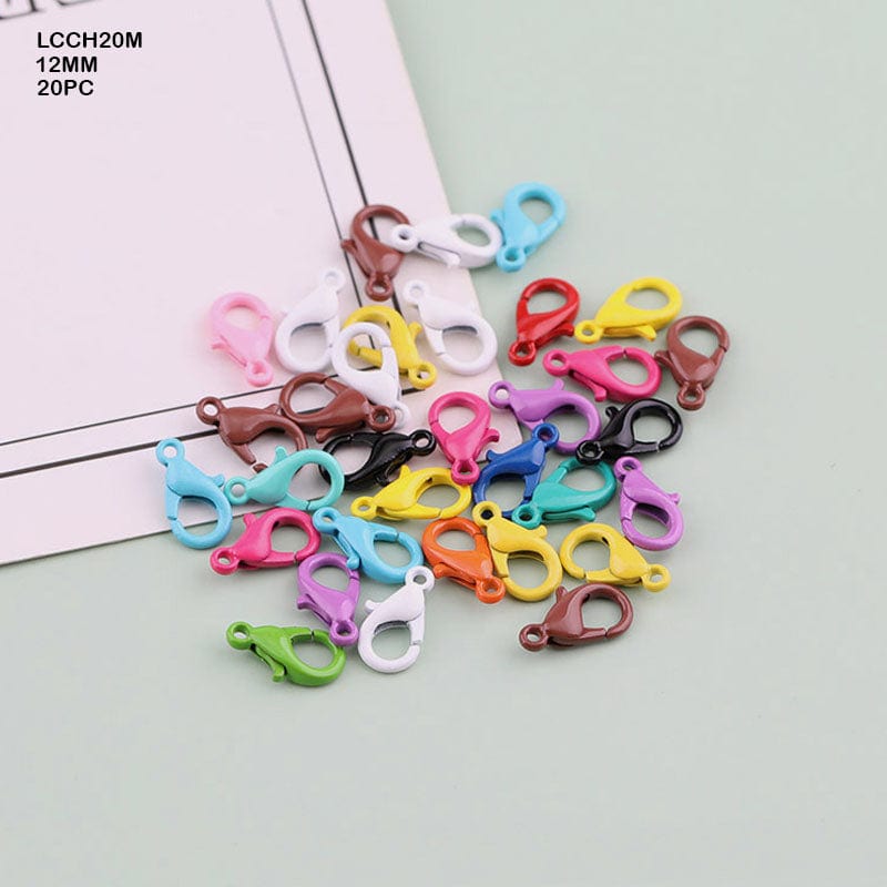 Lcch20M 20Pc Multi 12Mm Lobster Clasps Claw Hooks