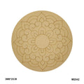 M2042 Mdf Cutout Round Mandala Engrave 3Mm*20Cm