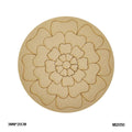 M2050 Mdf Cutout Round Mandala Engrave 3Mm*20Cm