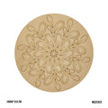 M2065 Mdf Cutout Round Mandala Engrave 3Mm*20Cm