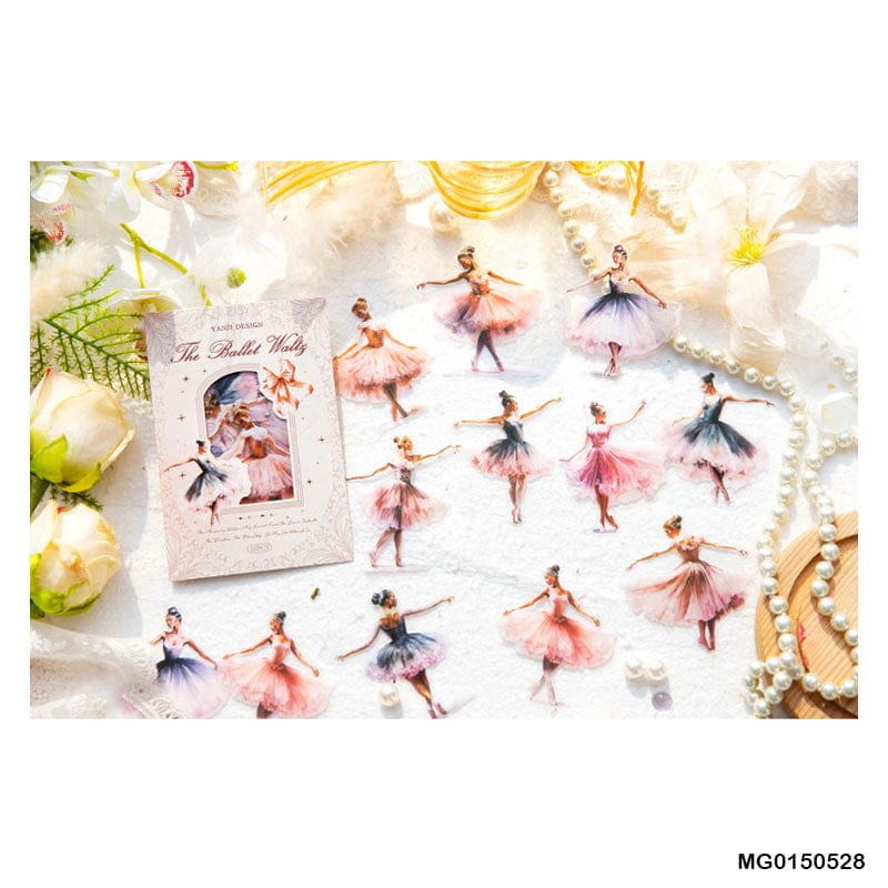 Mg0150528 The Ballet Waltz Deco Sticker 20Pc