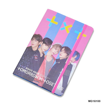 BTS Notebook A5 21x14.5cm - Printed Journal (Design 4)
