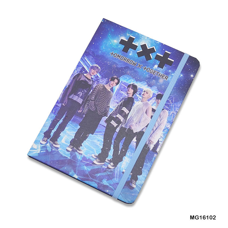 BTS Notebook A5 21x14.5cm - Printed Journal (Design 2)