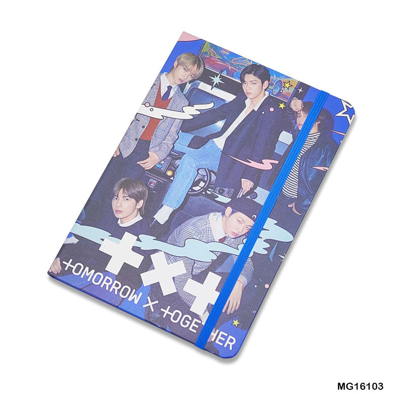 BTS Notebook A5 21x14.5cm - Printed Journal (Design 7)