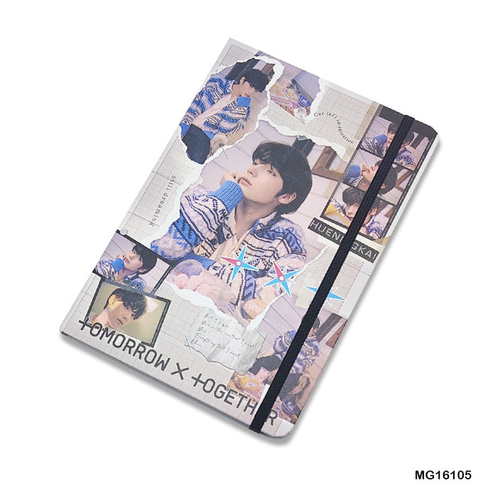 BTS Notebook A5 21x14.5cm - Printed Journal (Design 1)