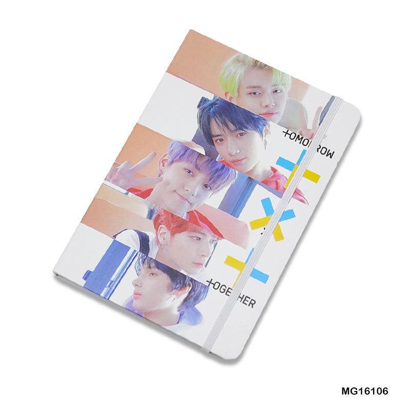 BTS Notebook A5 21x14.5cm - Printed Journal (Design 6)