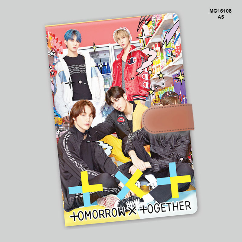 A5 Printed Magnetic Diary 19x13cm - Notebook (Design 5)