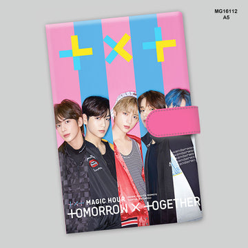 A5 Printed Magnetic Diary 19x13cm - Notebook (Design 4)