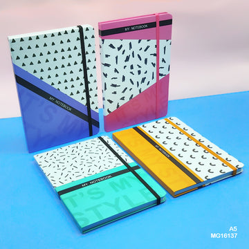 A5 Printed Diary - Notebook for Notes & Planning (Design 3)