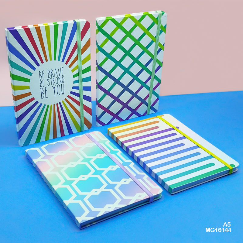 A5 Printed Diary - Notebook for Notes & Planning (Design 4)