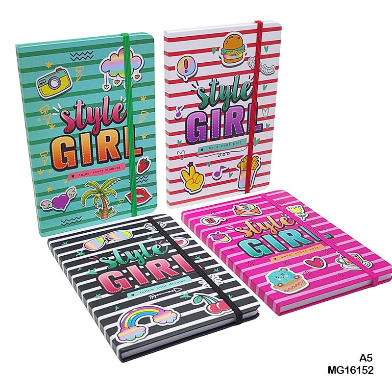 A5 Printed Diary - Notebook for Notes & Planning (Design 1)