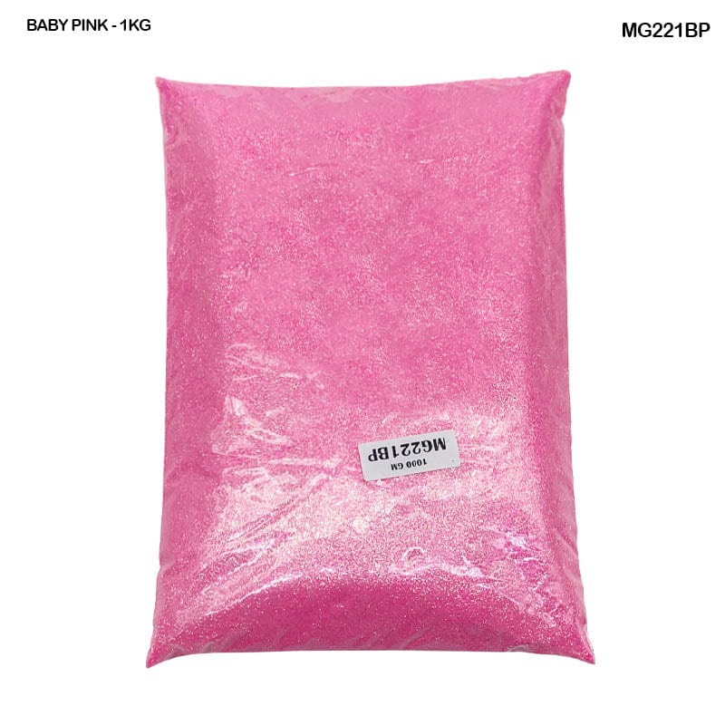 Mg221Bp Neon Glitter Powder Baby Pink 1Kg