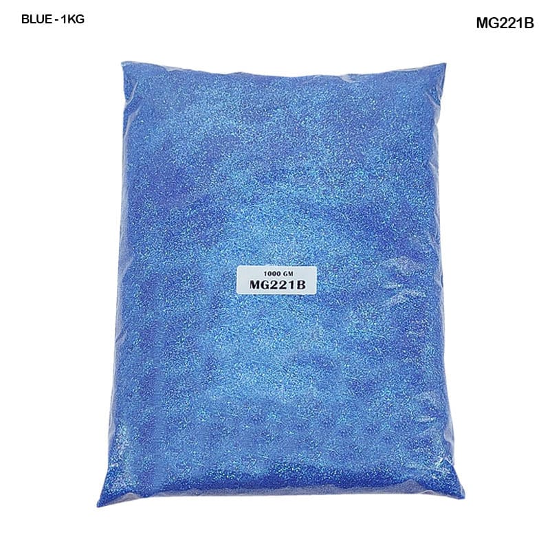 Mg221B Neon Glitter Powder Blue 1Kg