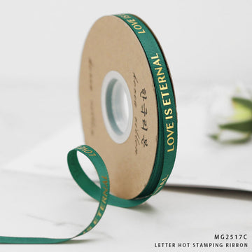 Korea Ribbon Love Is Eternal 1cm x 30m (Design 4)