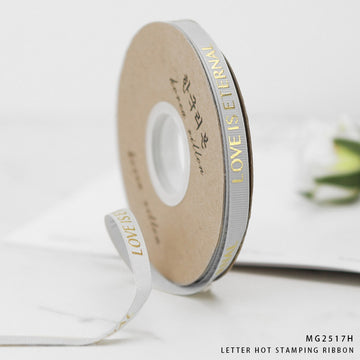 Korea Ribbon Love Is Eternal 1cm x 30m (Design 10)