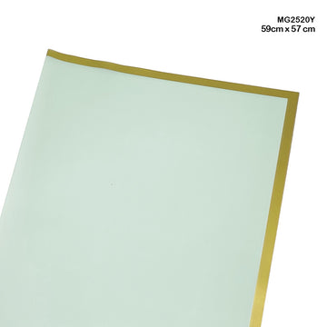 Plastic Wrapping Paper - Pack of 20 Sheets (Design 16)