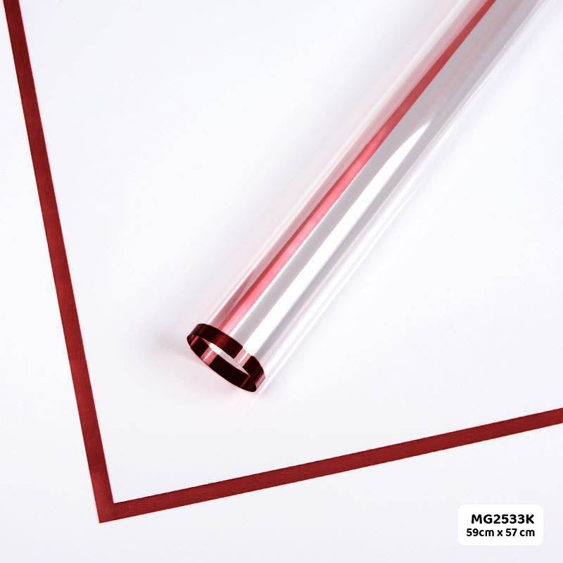 Plastic Wrapping Paper - Pack of 20 Sheets (Design 1)