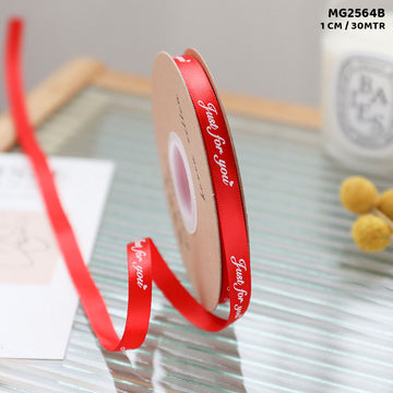 Korea Ribbon Just For You 1cm x 30m (Design 3)