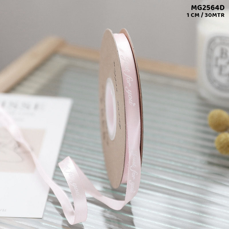 Korea Ribbon Just For You 1cm x 30m (Design 6)