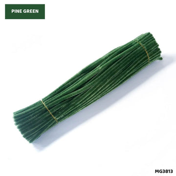 Chenille Pipe Cleaners - Pack of 100 Fuzzy Craft Sticks (Shade 43)