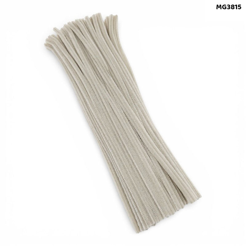 Chenille Pipe Cleaners - Pack of 100 Fuzzy Craft Sticks (Shade 33)