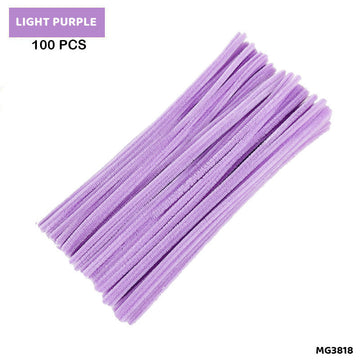 Chenille Pipe Cleaners - Pack of 100 Fuzzy Craft Sticks (Shade 21)