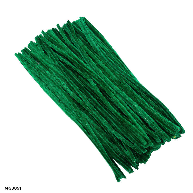 Chenille Pipe Cleaners - Pack of 100 Fuzzy Craft Sticks (Shade 34)