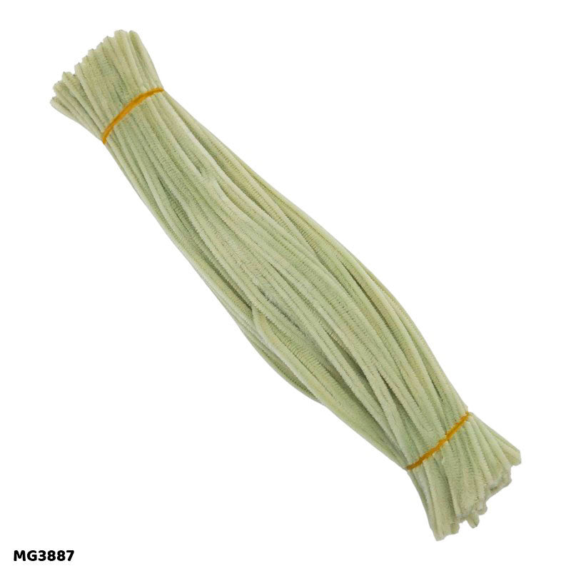 Chenille Pipe Cleaners - Pack of 100 Fuzzy Craft Sticks (Shade 50)