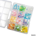 Resin Craft Sequins 12 Compartment Box