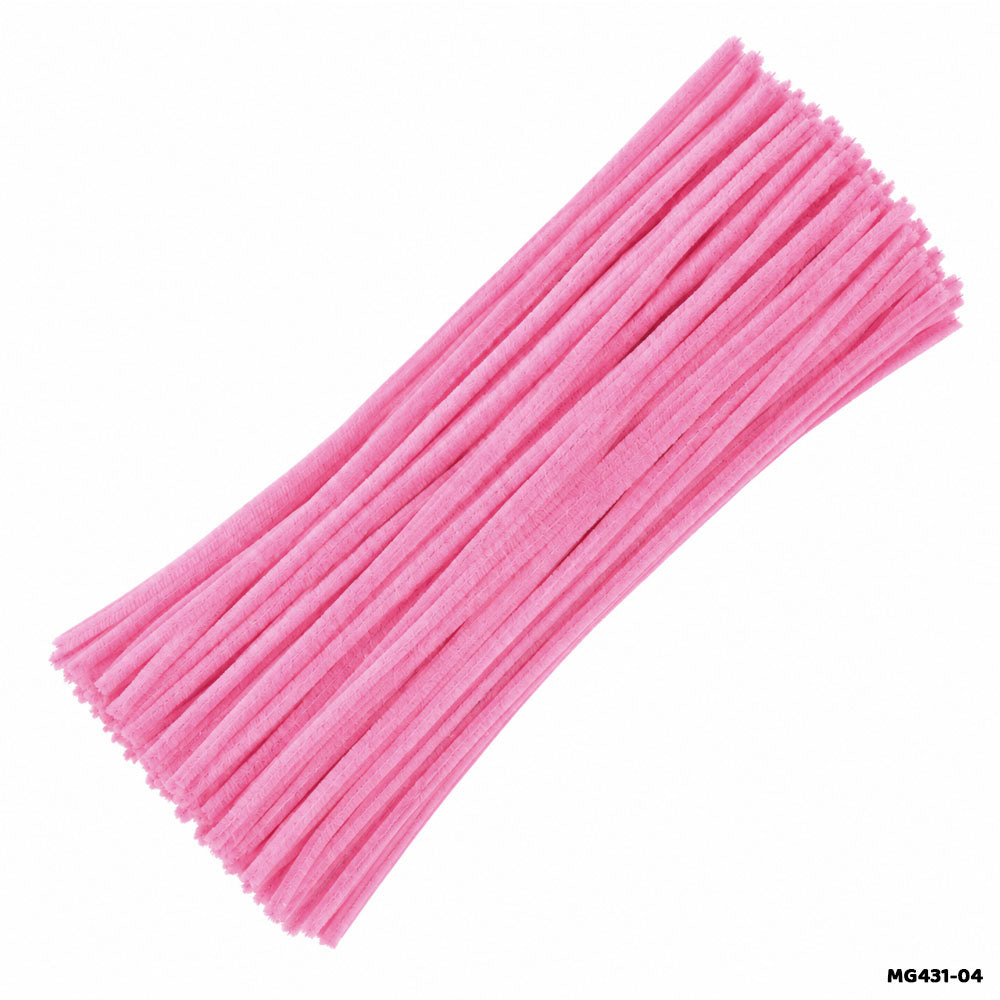 Chenille Pipe Cleaners - Pack of 100 Fuzzy Craft Sticks (Shade 18)