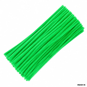 Chenille Pipe Cleaners - Pack of 100 Fuzzy Craft Sticks (Shade 14)