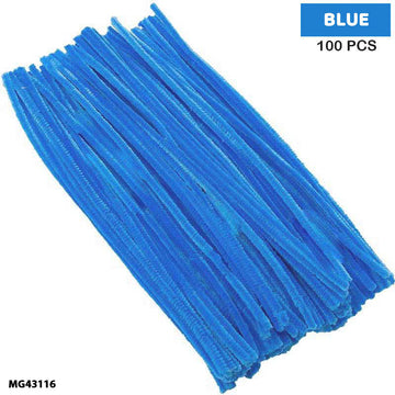 Chenille Pipe Cleaners - Pack of 100 Fuzzy Craft Sticks (Shade 17)
