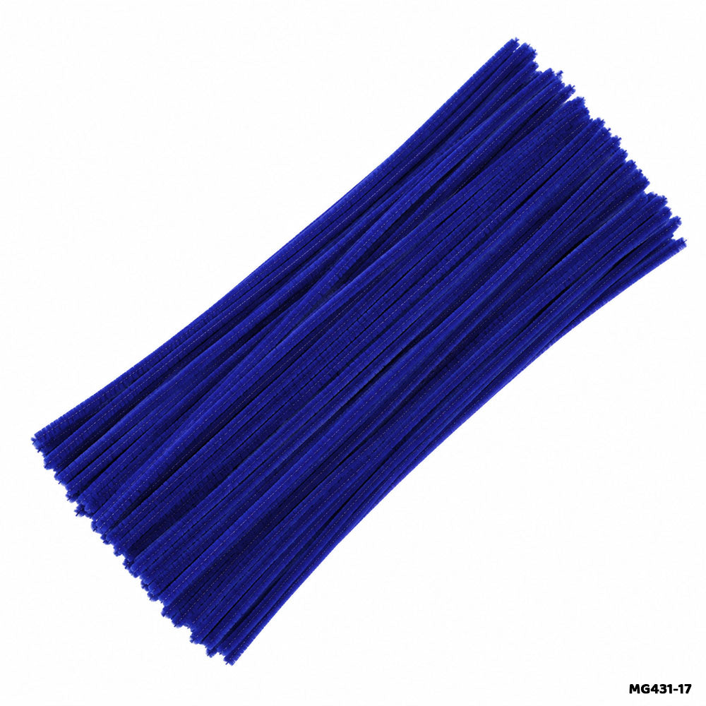 Chenille Pipe Cleaners - Pack of 100 Fuzzy Craft Sticks (Shade 27)