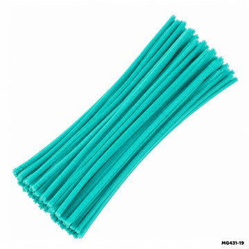 Chenille Pipe Cleaners - Pack of 100 Fuzzy Craft Sticks (Shade 28)