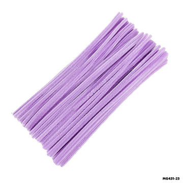 Chenille Pipe Cleaners - Pack of 100 Fuzzy Craft Sticks (Shade 24)