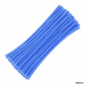 Chenille Pipe Cleaners - Pack of 100 Fuzzy Craft Sticks (Shade 46)