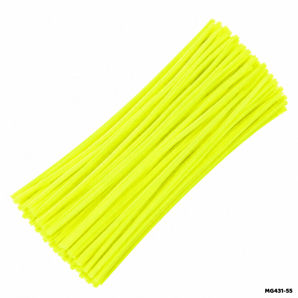 Chenille Pipe Cleaners - Pack of 100 Fuzzy Craft Sticks (Shade 38)