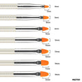 Paint Brush Set - 7 Pcs for Acrylic & Watercolour