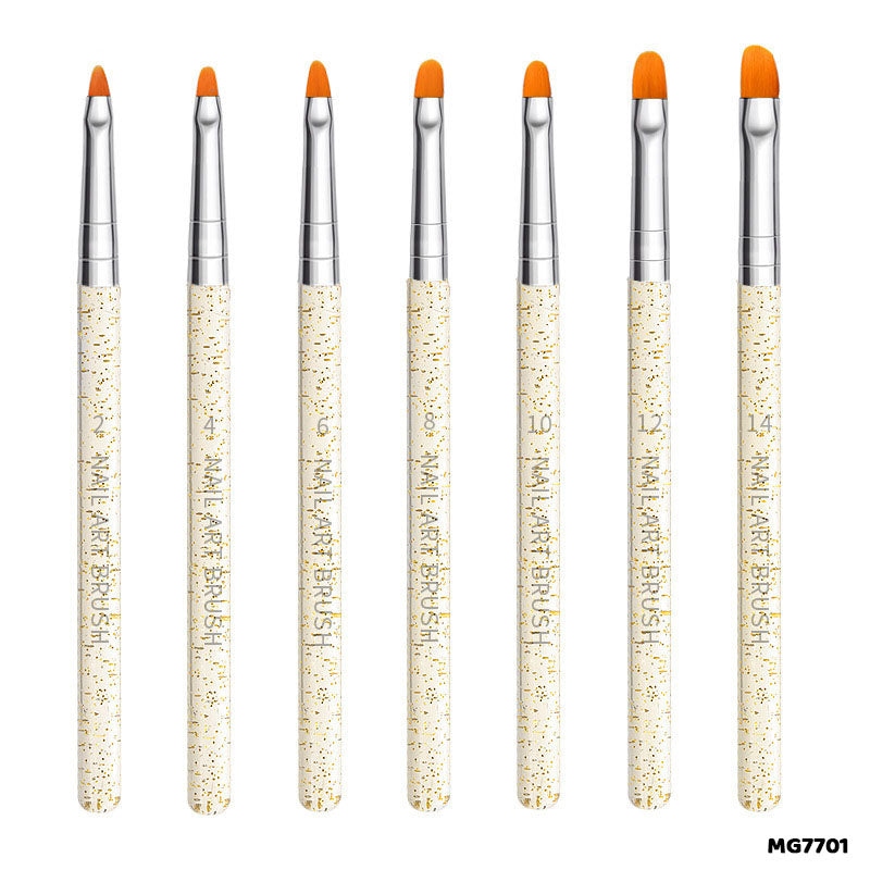 Paint Brush Set - 7 Pcs for Acrylic & Watercolour