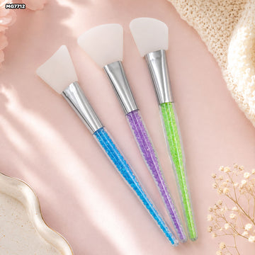 Silicone Brush Set, Diamond Style - 3 Pcs for Resin & Clay