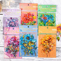 Mhzh001 Fantasy Flower Shel Light Deco Sticker 5Pc