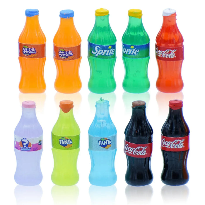 Miniature cold drink Bottle Model l (10pcs) Pack of 1